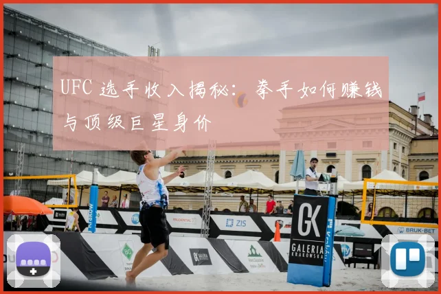 UFC 选手收入揭秘：拳手如何赚钱与顶级巨星身价
