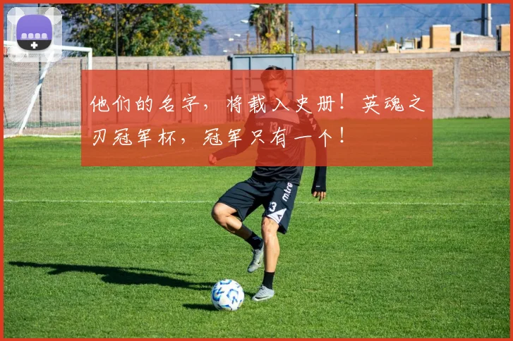 他们的名字，将载入史册！英魂之刃冠军杯，冠军只有一个！